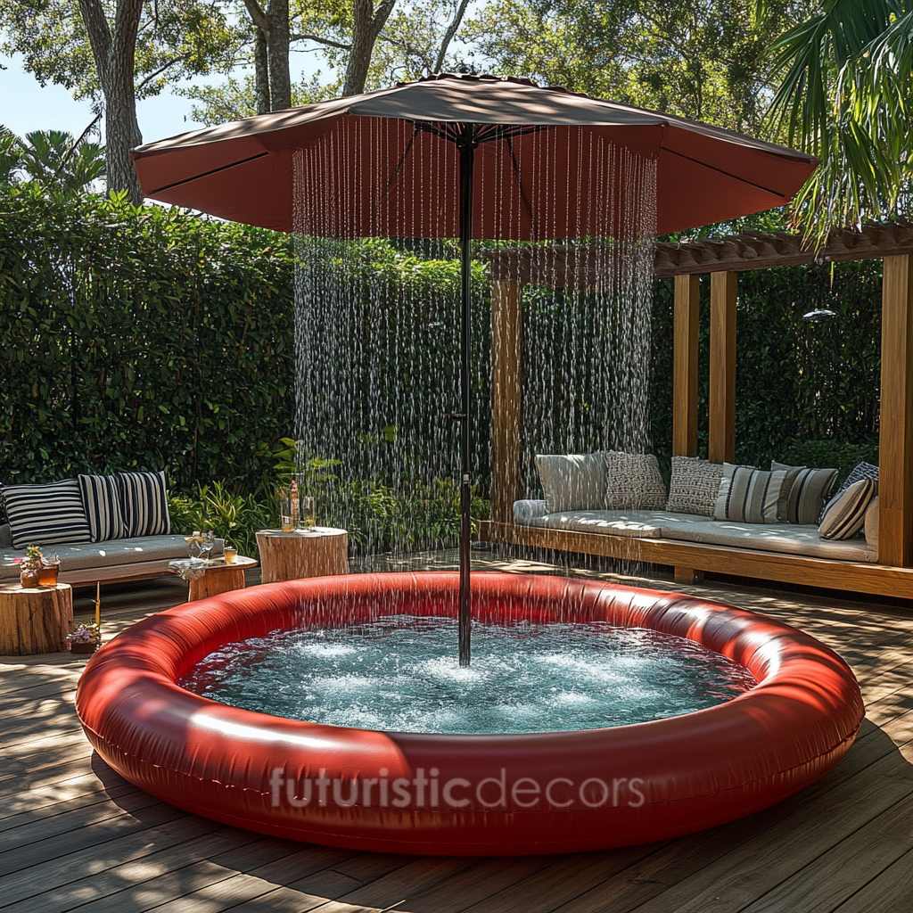 Umbrella Inflatable Pools