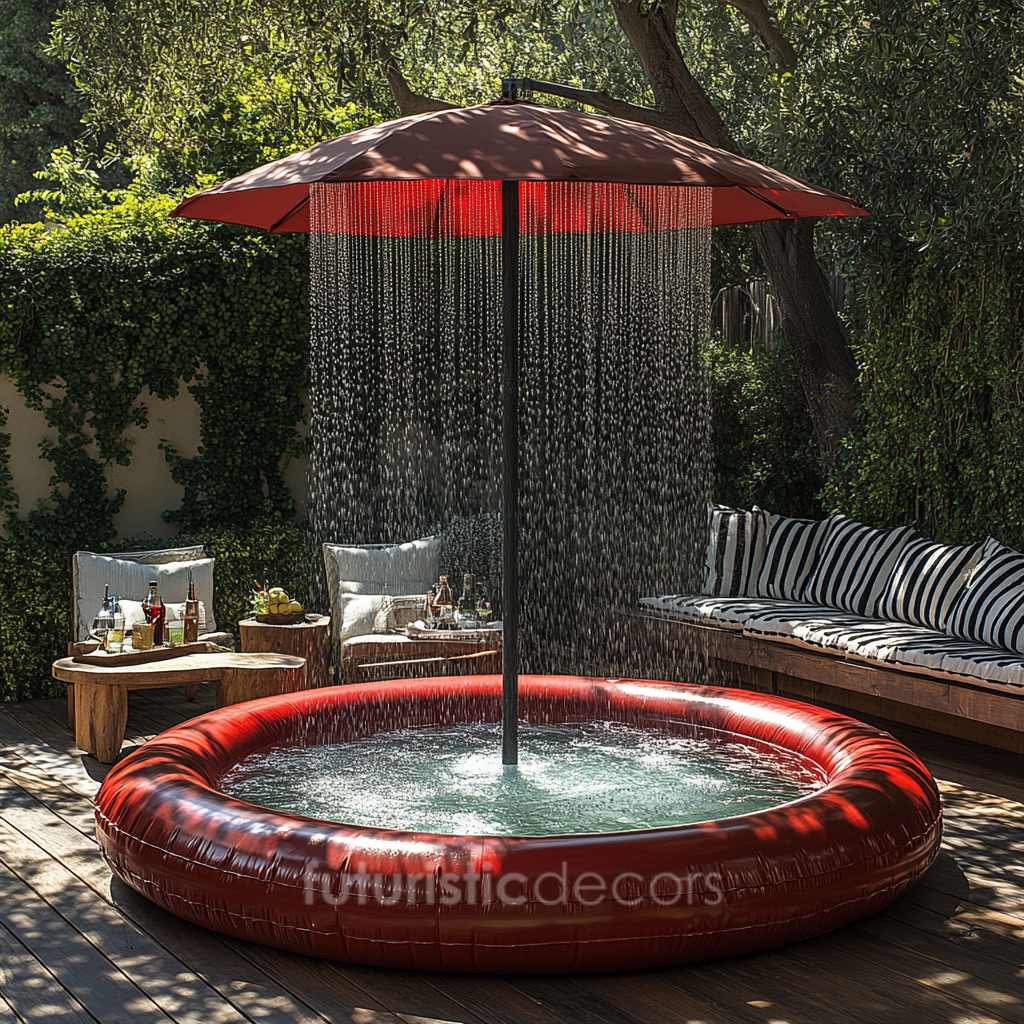 Umbrella Inflatable Pools