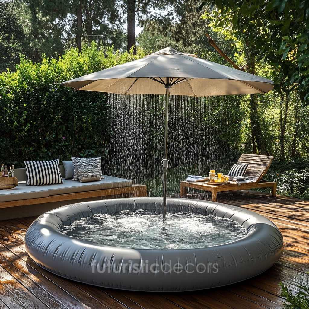 Umbrella Inflatable Pools