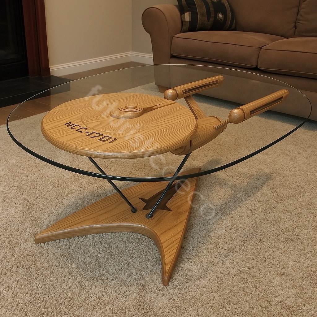 USS Enterprise Coffee Table