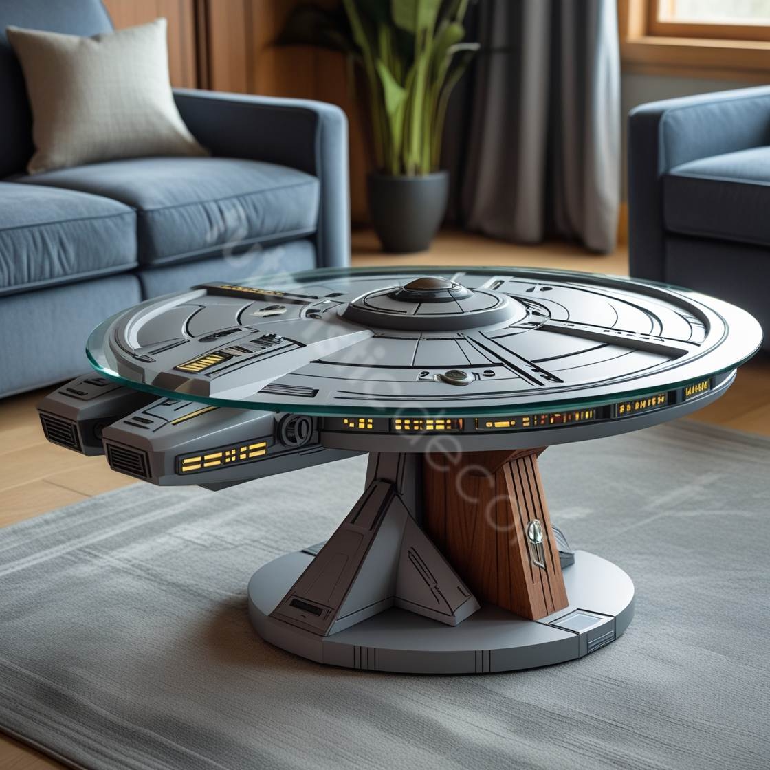 USS Enterprise Coffee Table