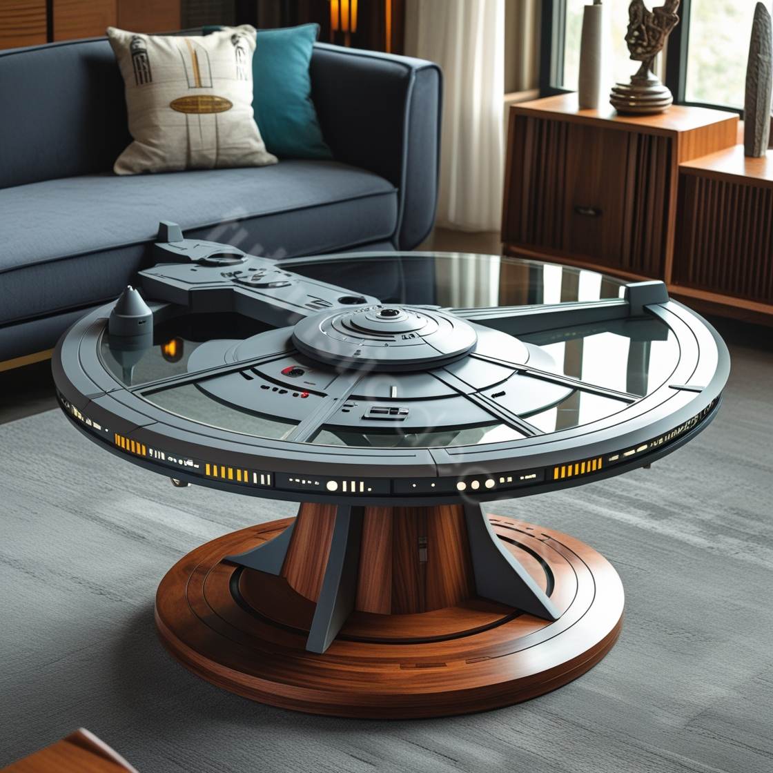 USS Enterprise Coffee Table