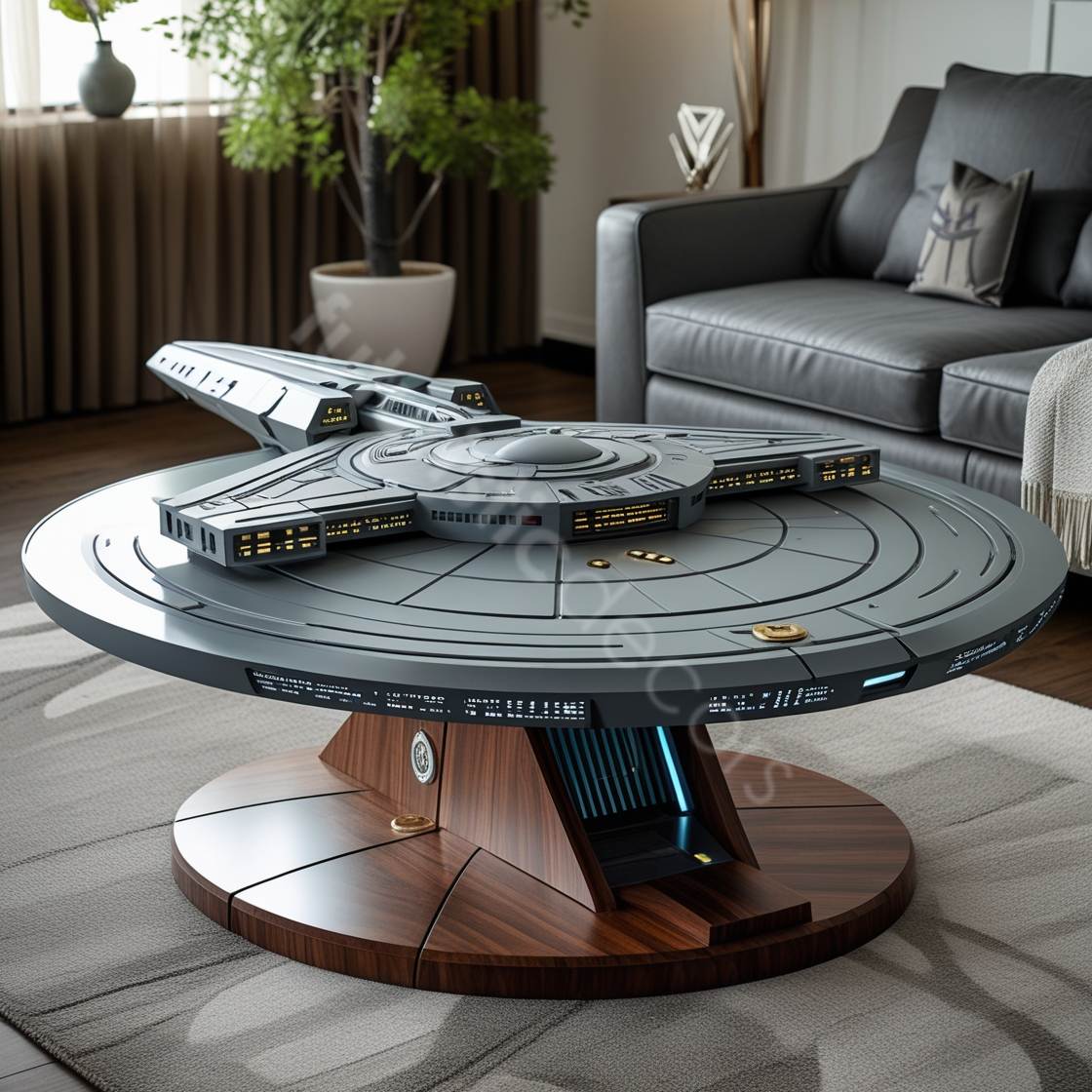 USS Enterprise Coffee Table