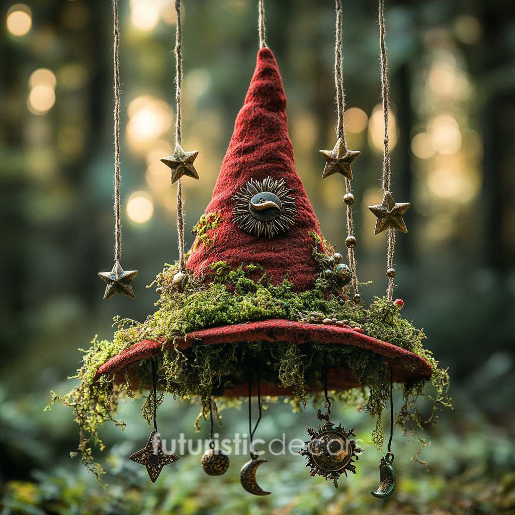 Witch Hat Wind Chime
