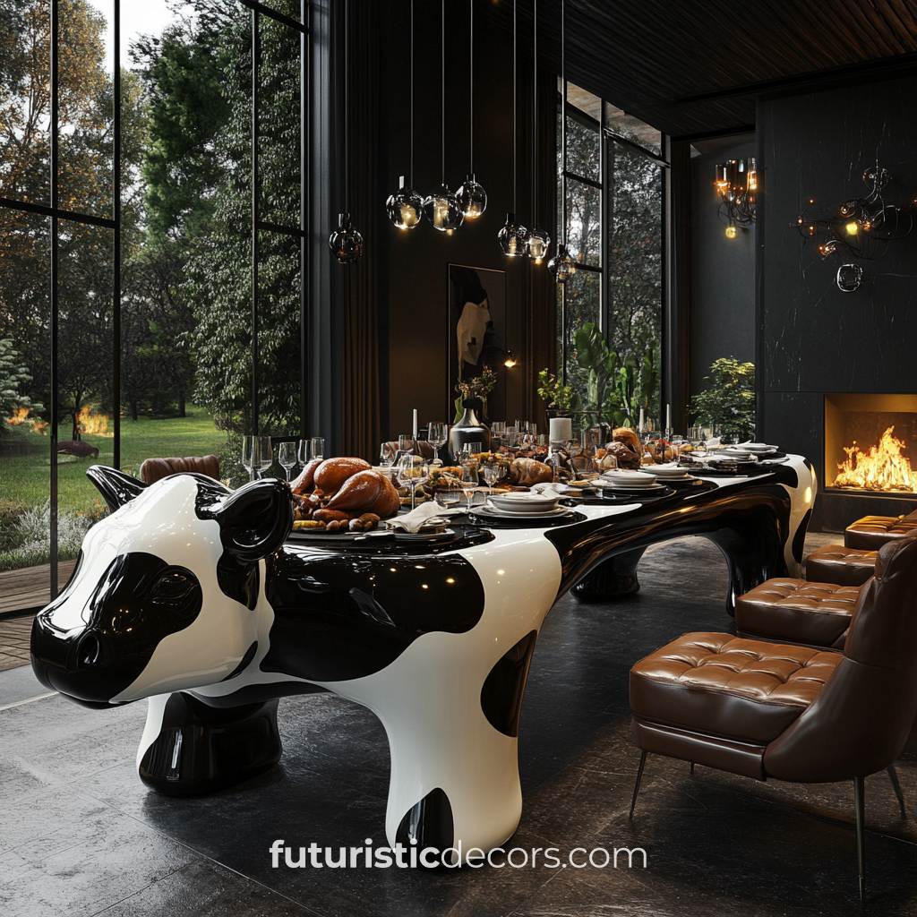 Cow Dining Tables