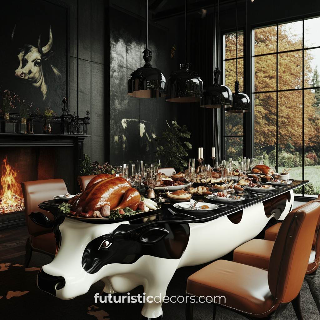 Cow Dining Tables