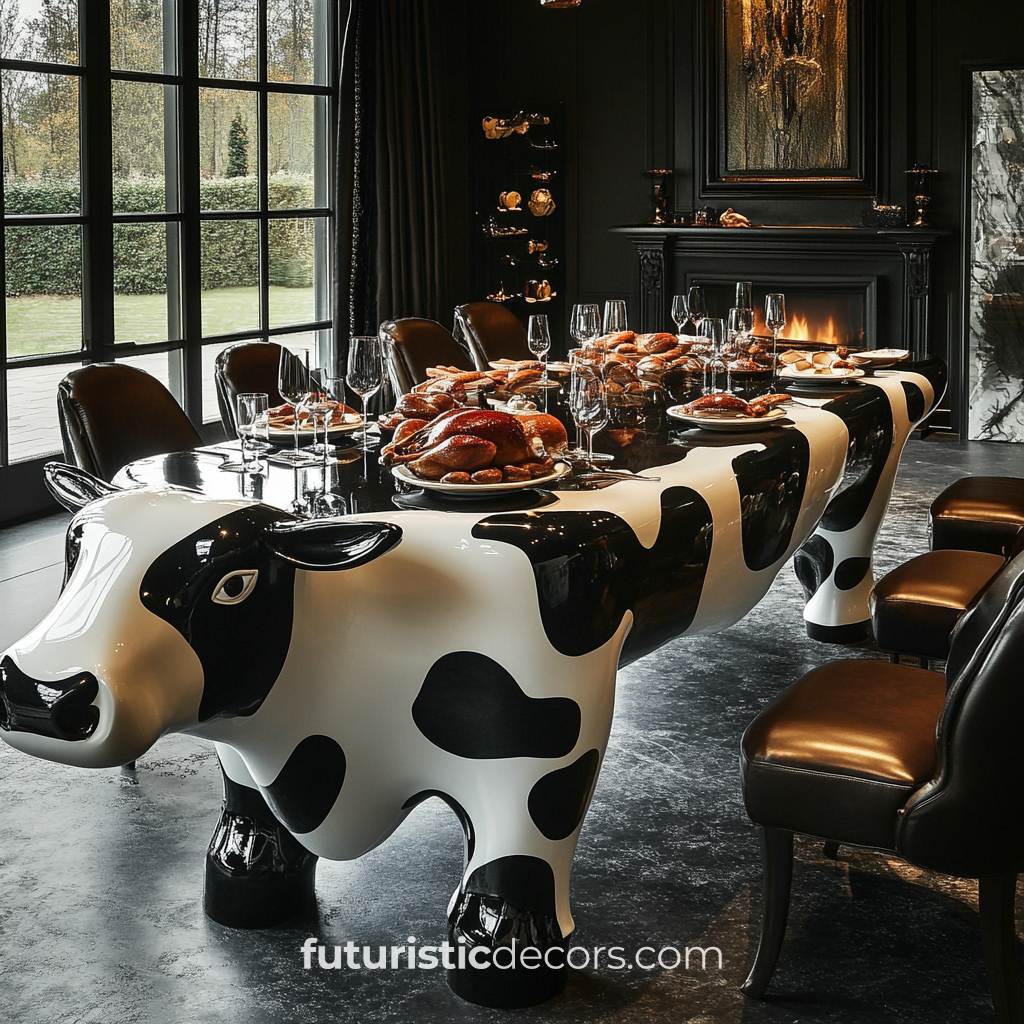 Cow Dining Tables