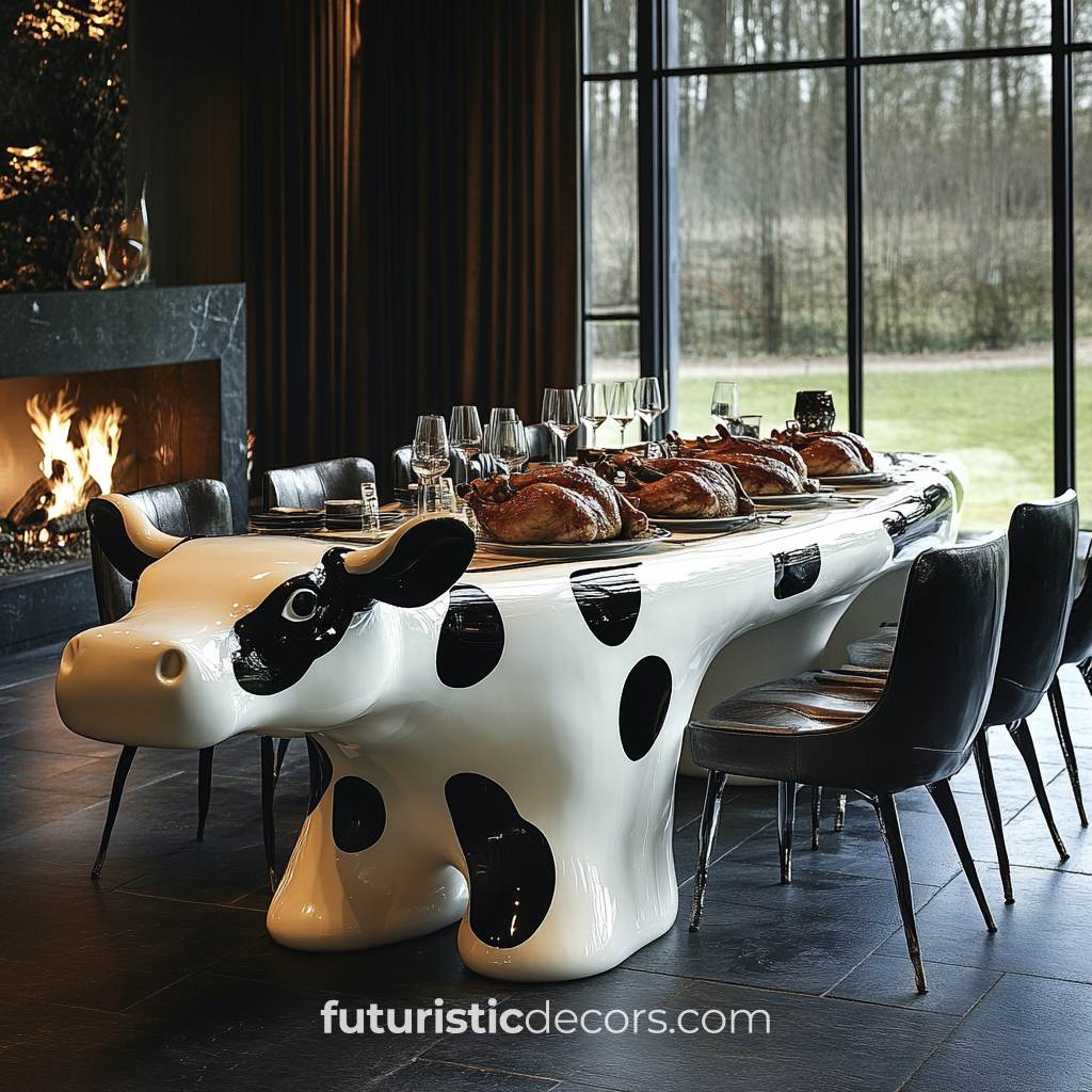 Cow Dining Tables