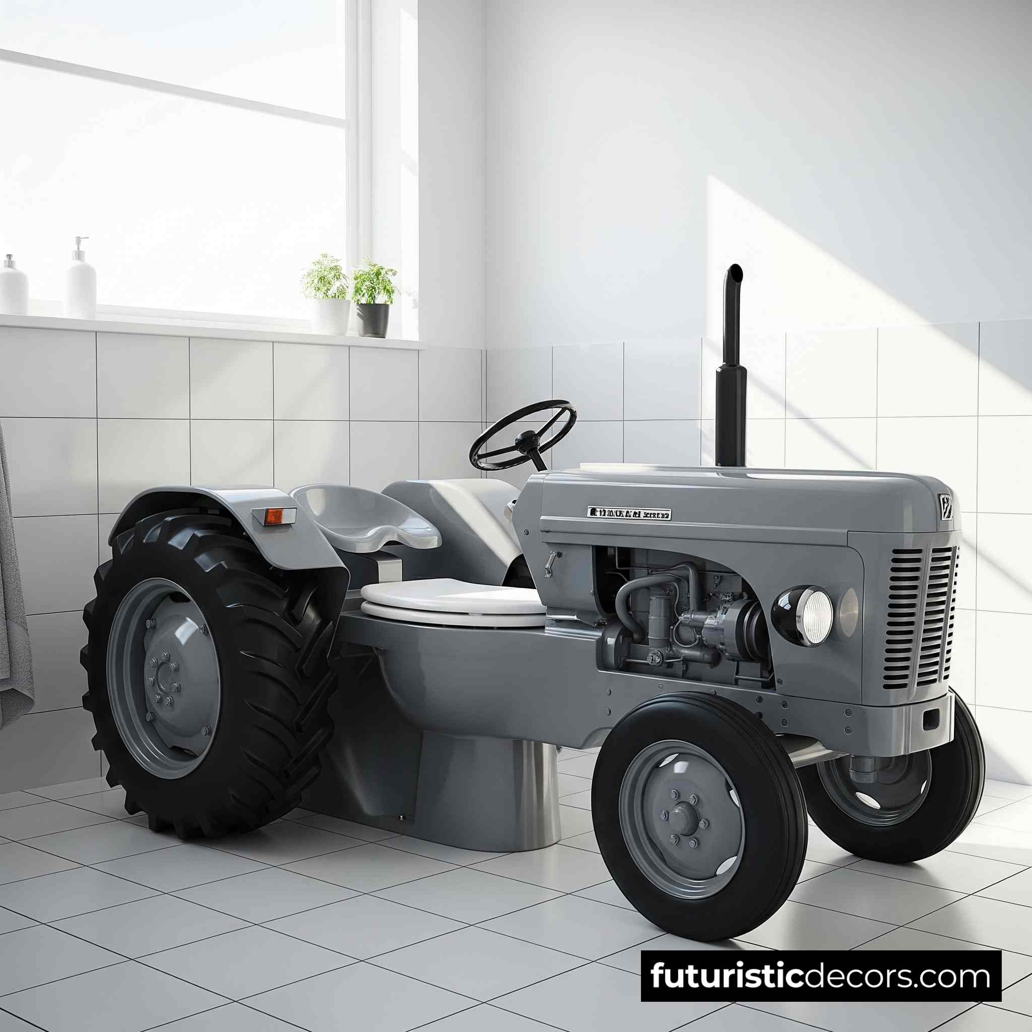 Tractor Toilet