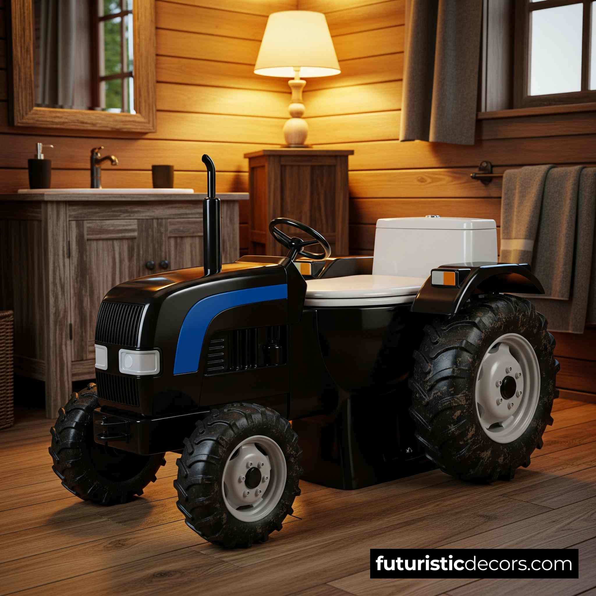Tractor Toilet