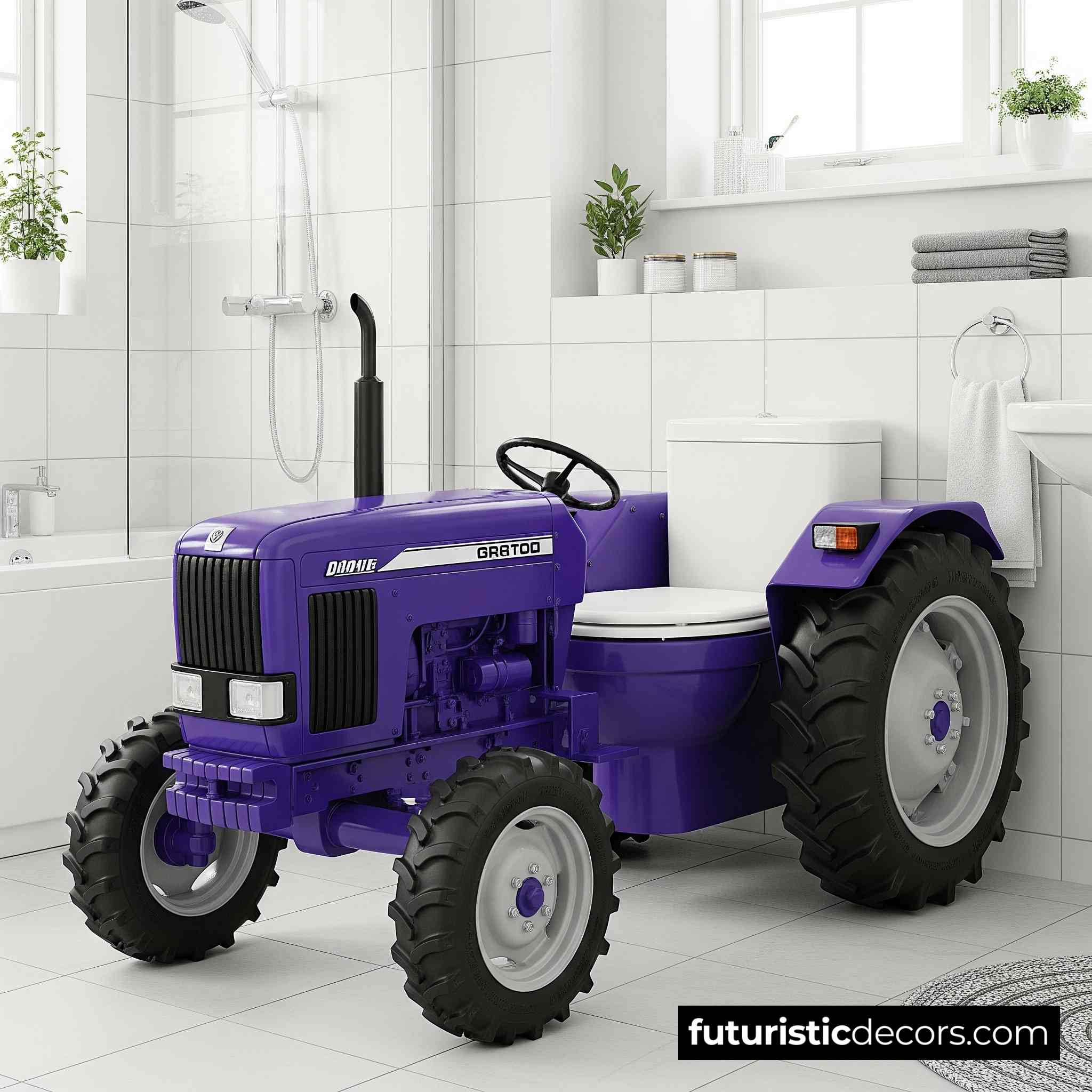 Tractor Toilet