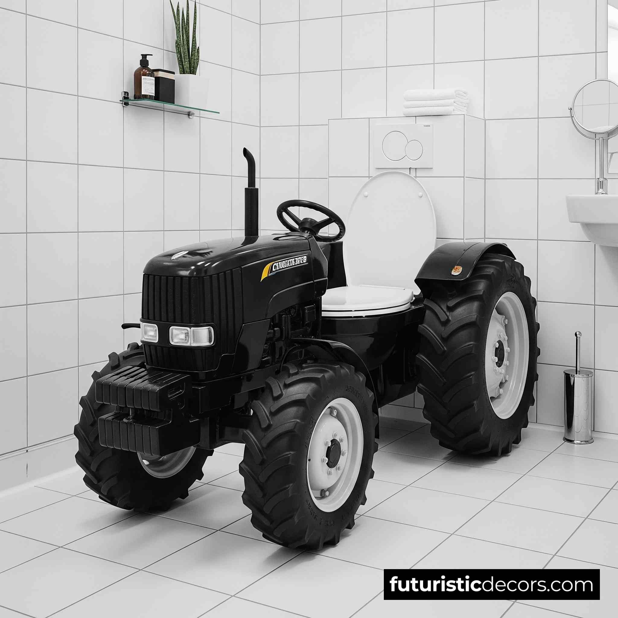 Tractor Toilet
