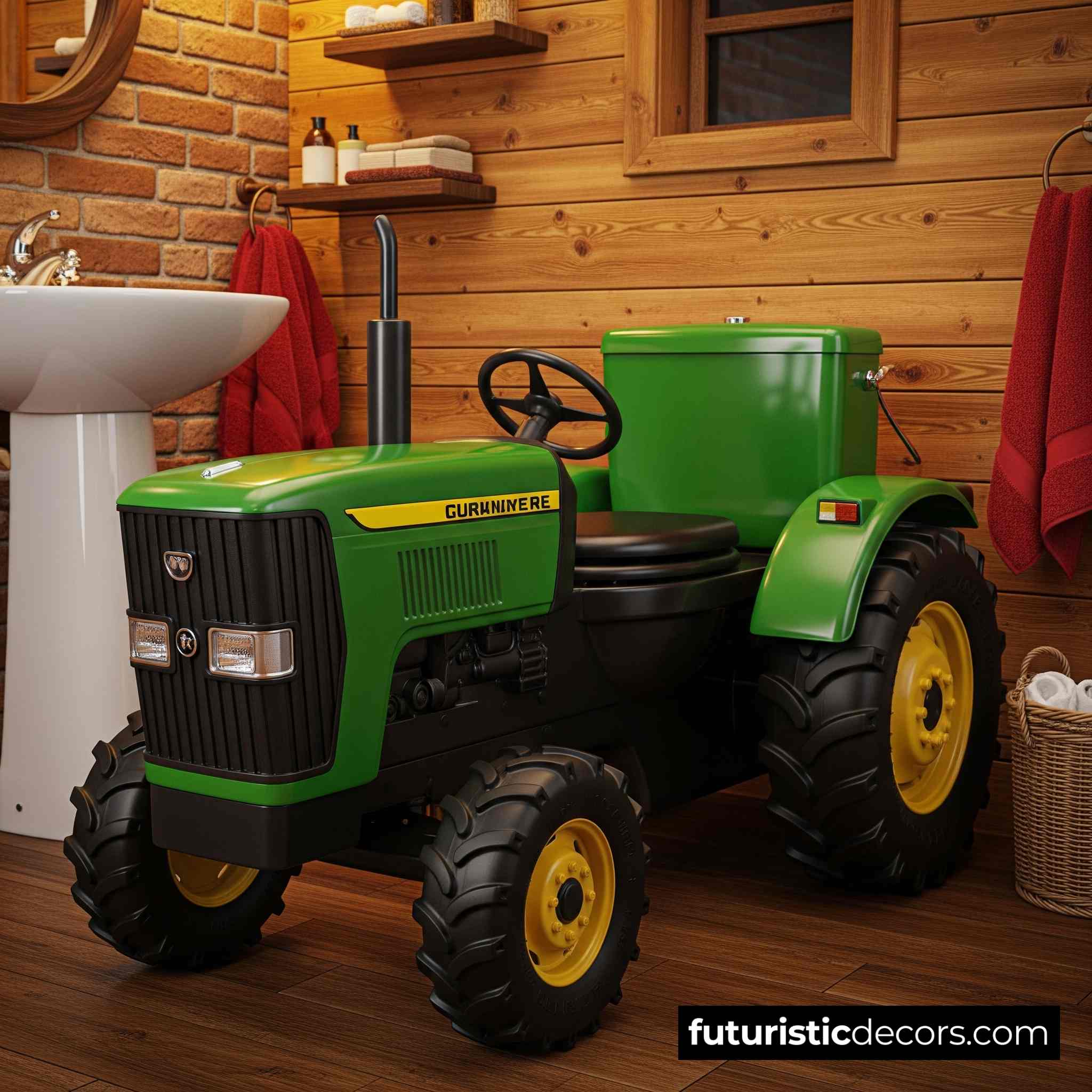 Tractor Toilet