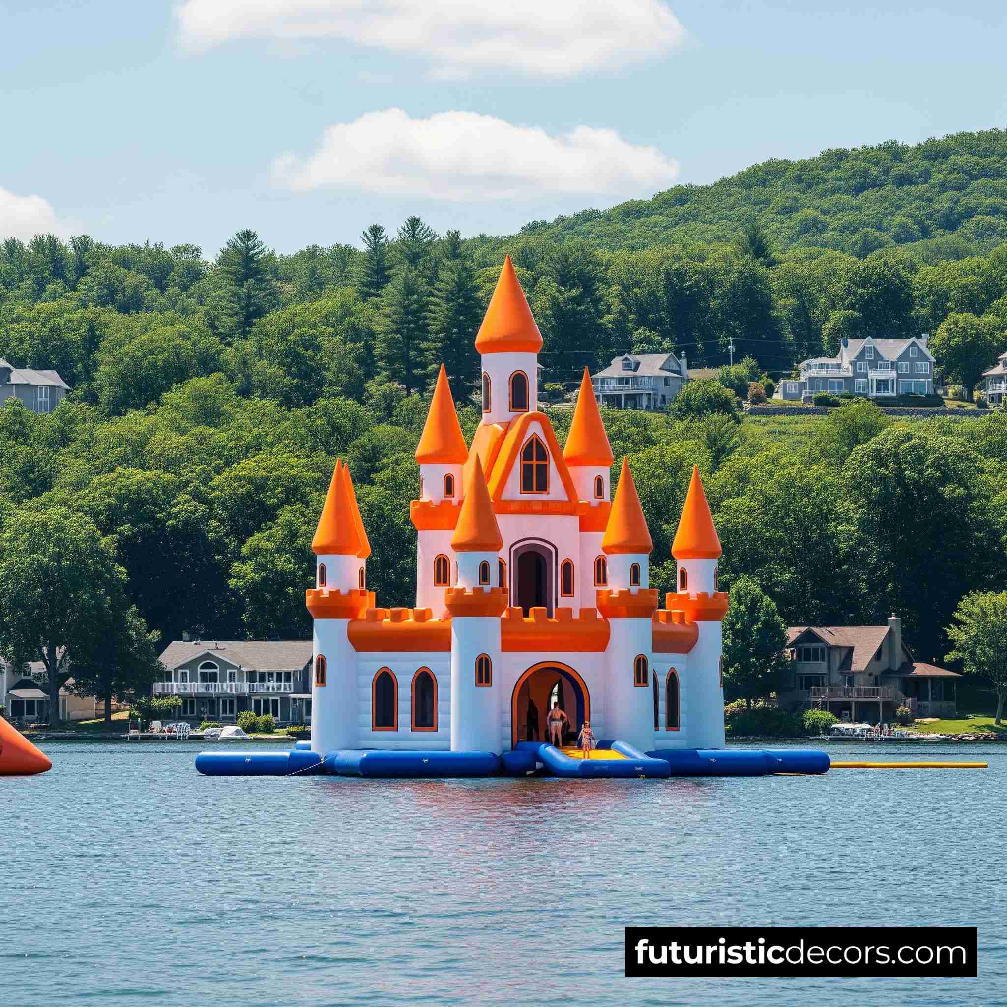 Castle Lake Party Float