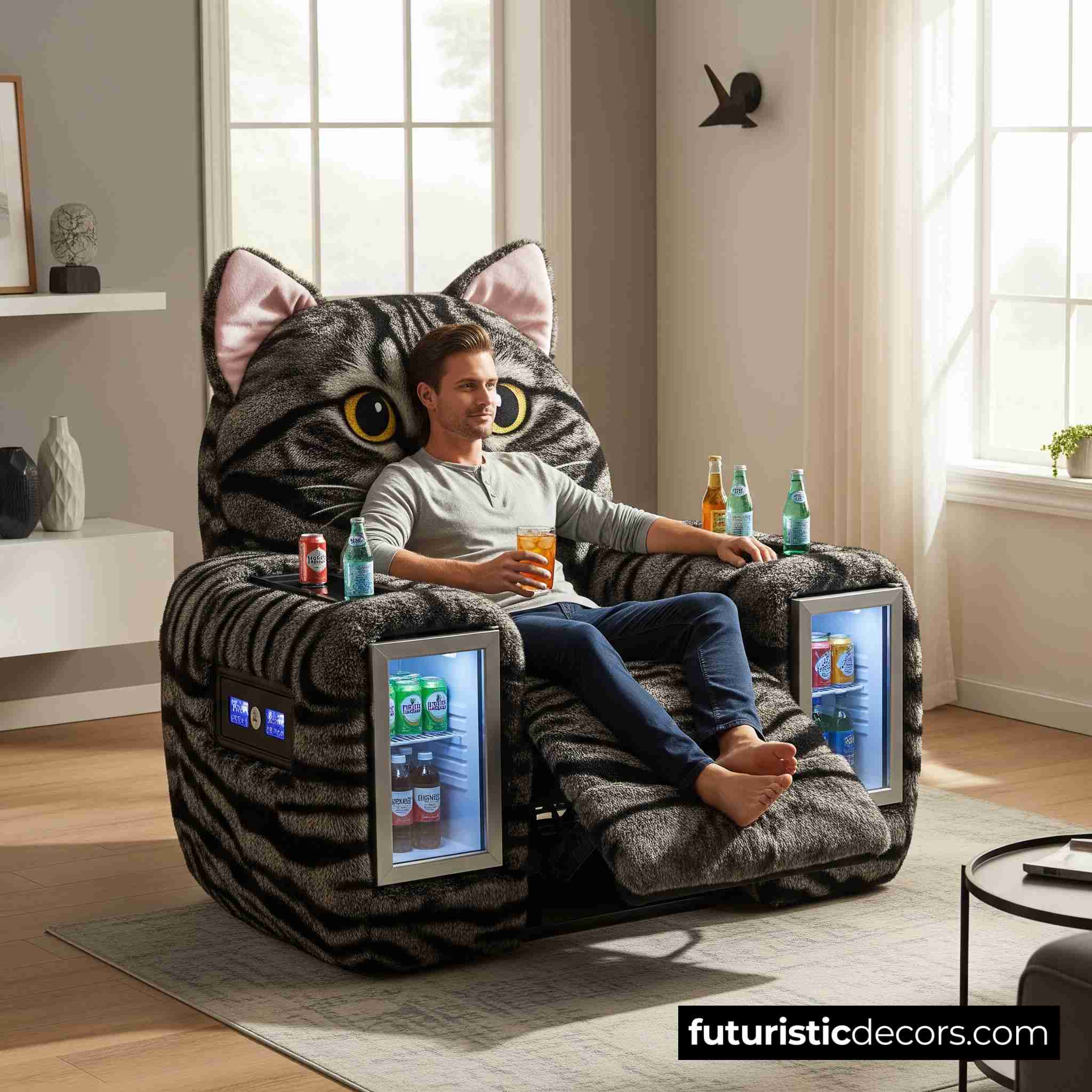 Cat Shaped Recliner