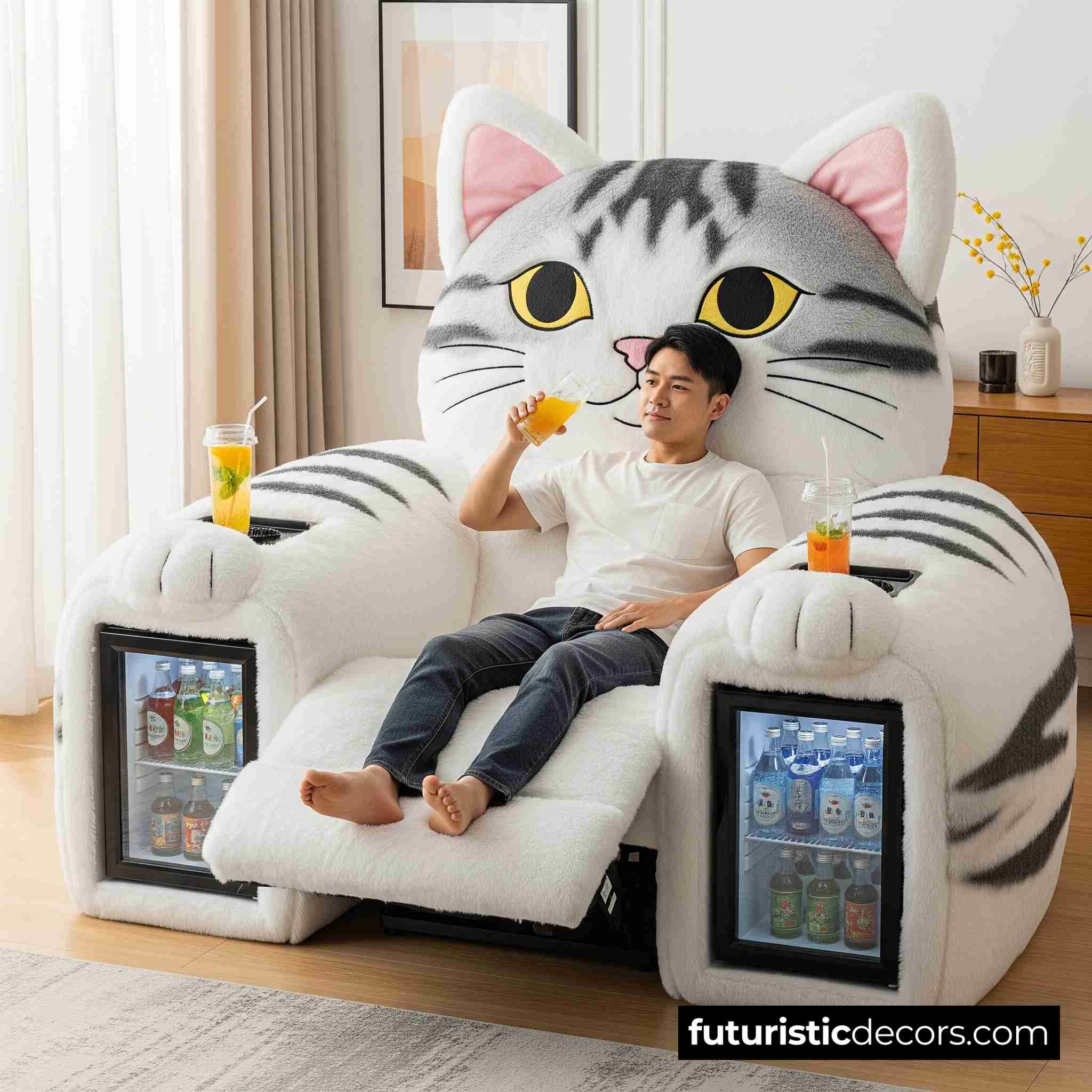 Cat Shaped Recliner