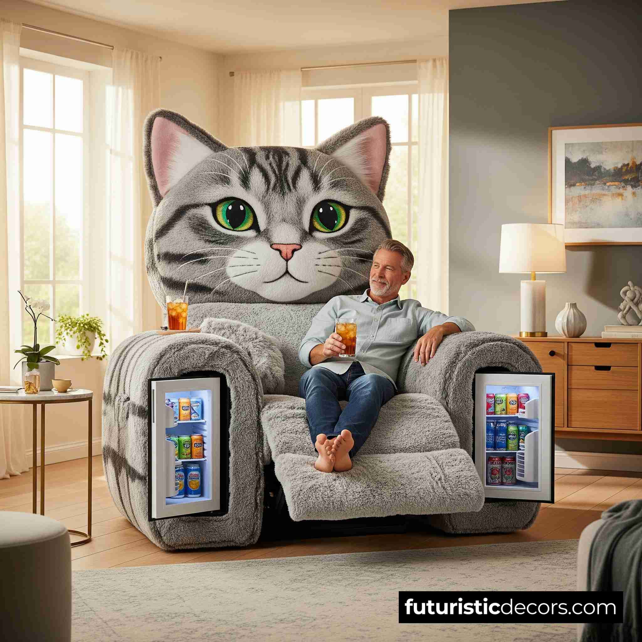 Cat Shaped Recliner