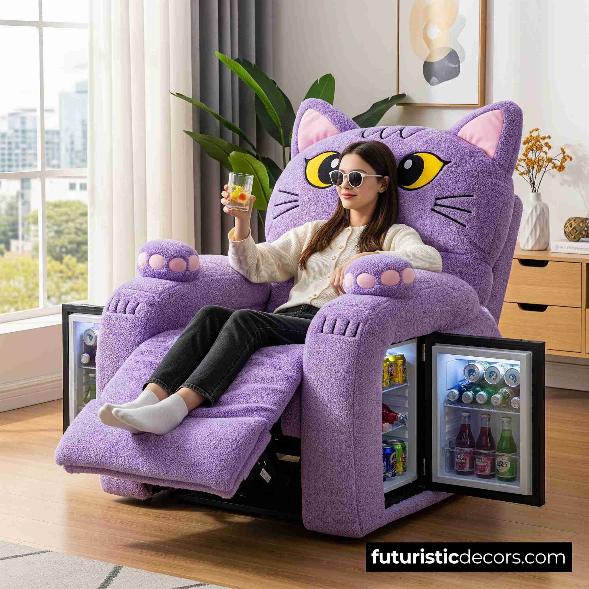 Cat Shaped Recliner