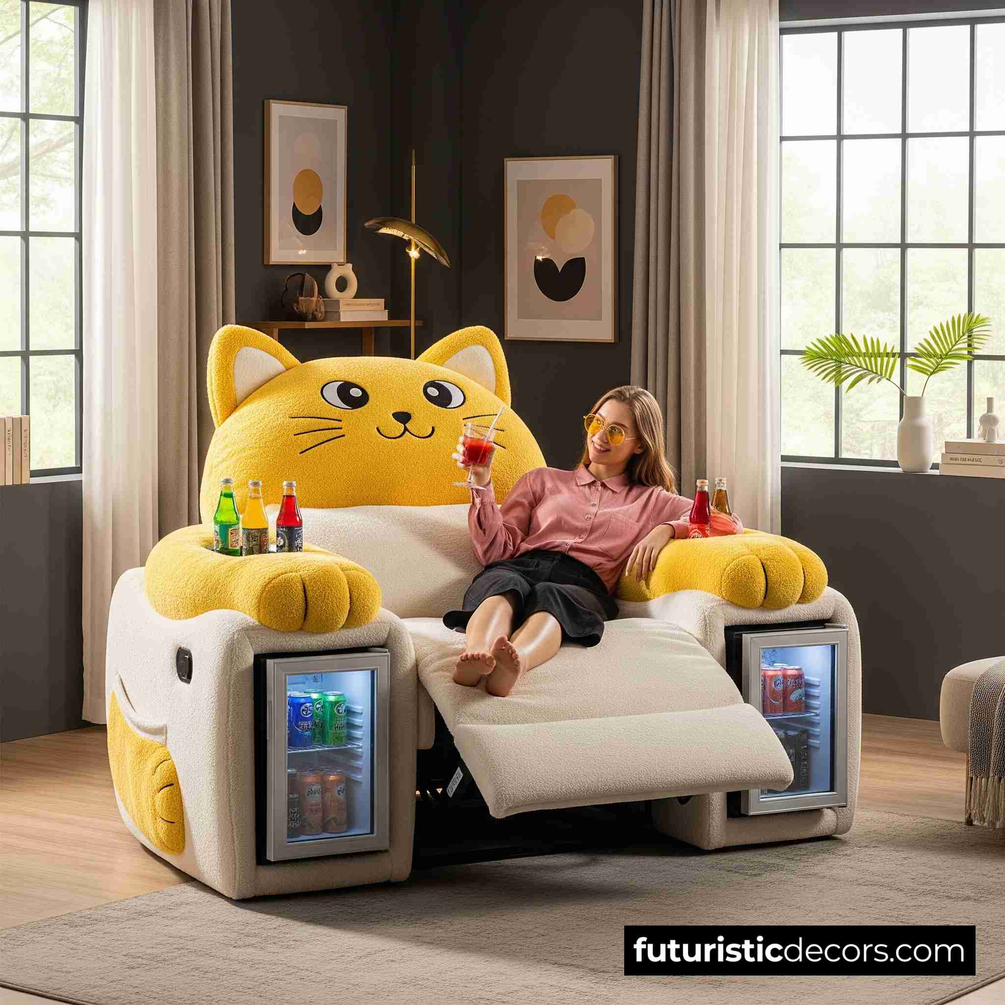 Cat Shaped Recliner
