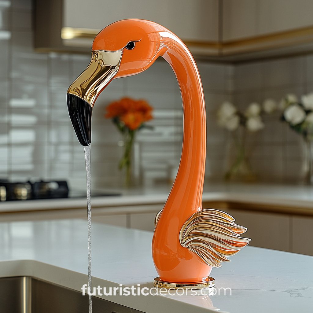 Gorgeous Flamingo Faucets