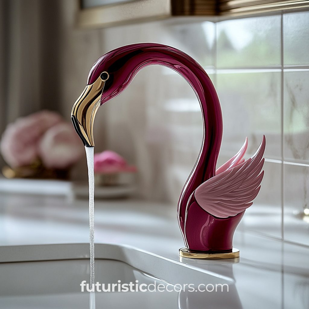 Gorgeous Flamingo Faucets