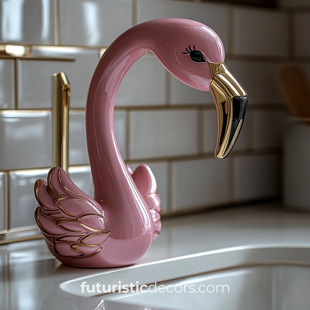 Gorgeous Flamingo Faucets