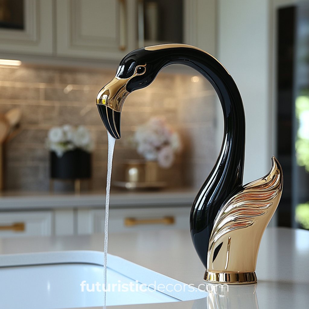 Gorgeous Flamingo Faucets