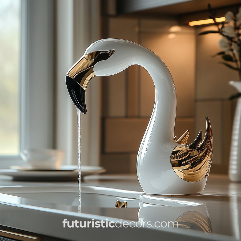 Gorgeous Flamingo Faucets