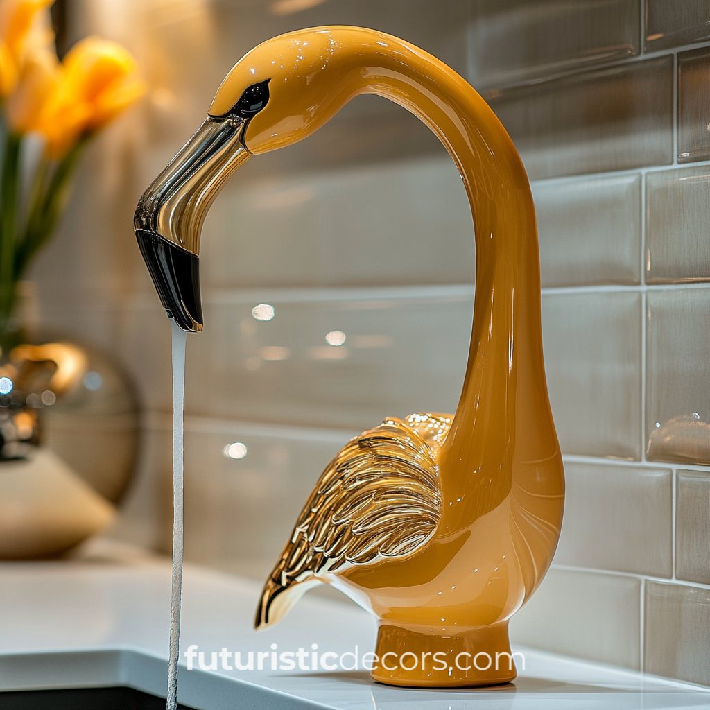 Gorgeous Flamingo Faucets