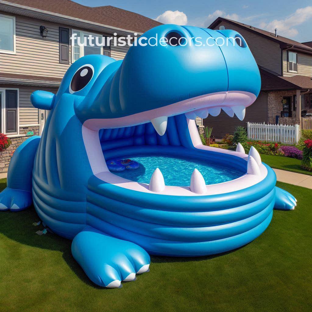 Inflatable Hippo Pools