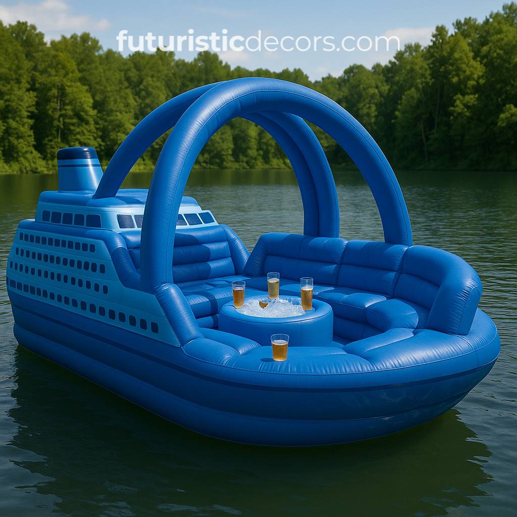 Inflatable Cruise Ship Lake Float