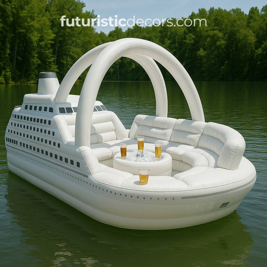 Inflatable Cruise Ship Lake Float