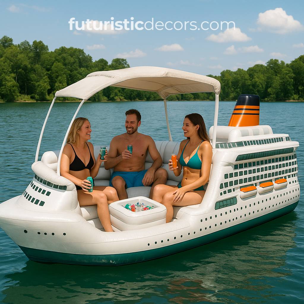 Inflatable Cruise Ship Lake Float