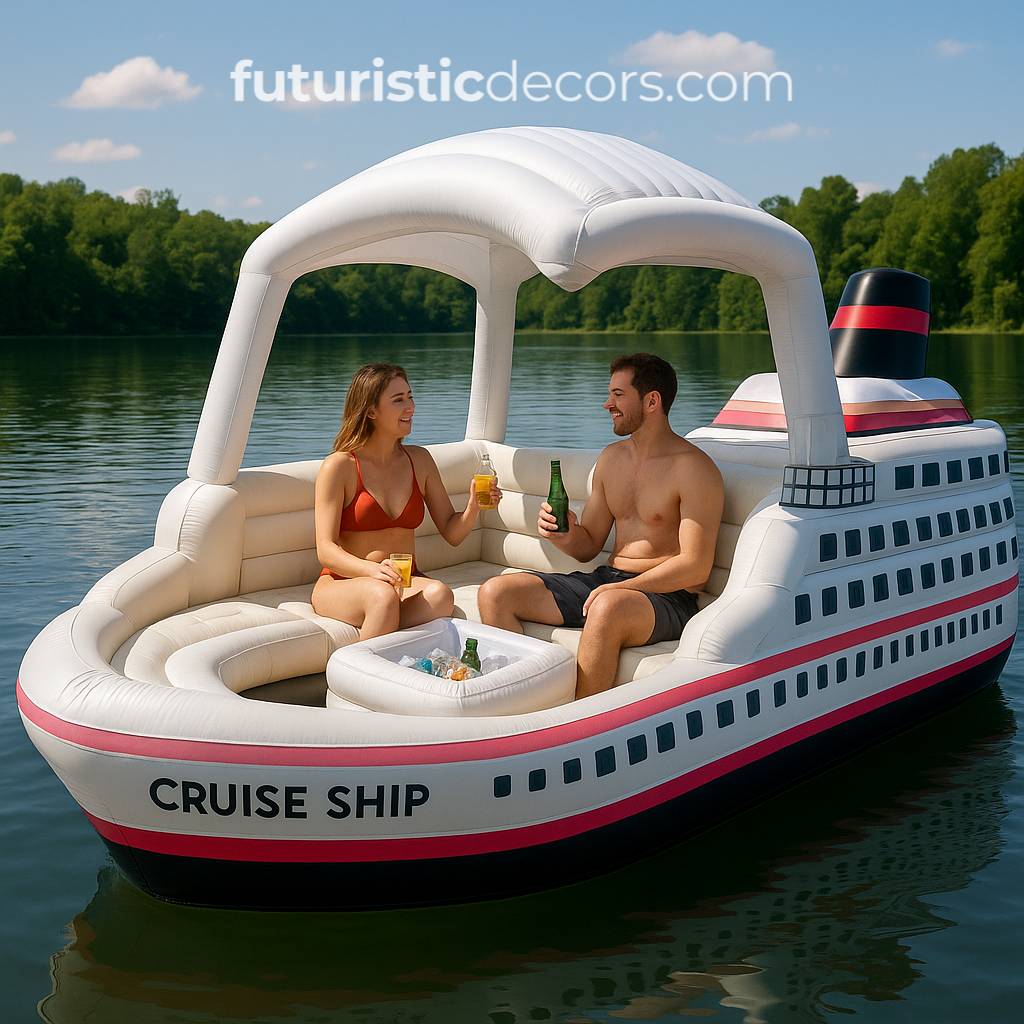 Inflatable Cruise Ship Lake Float