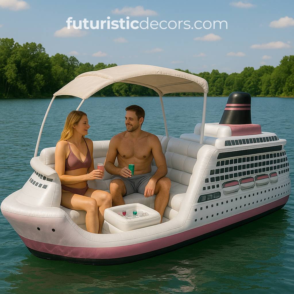 Inflatable Cruise Ship Lake Float