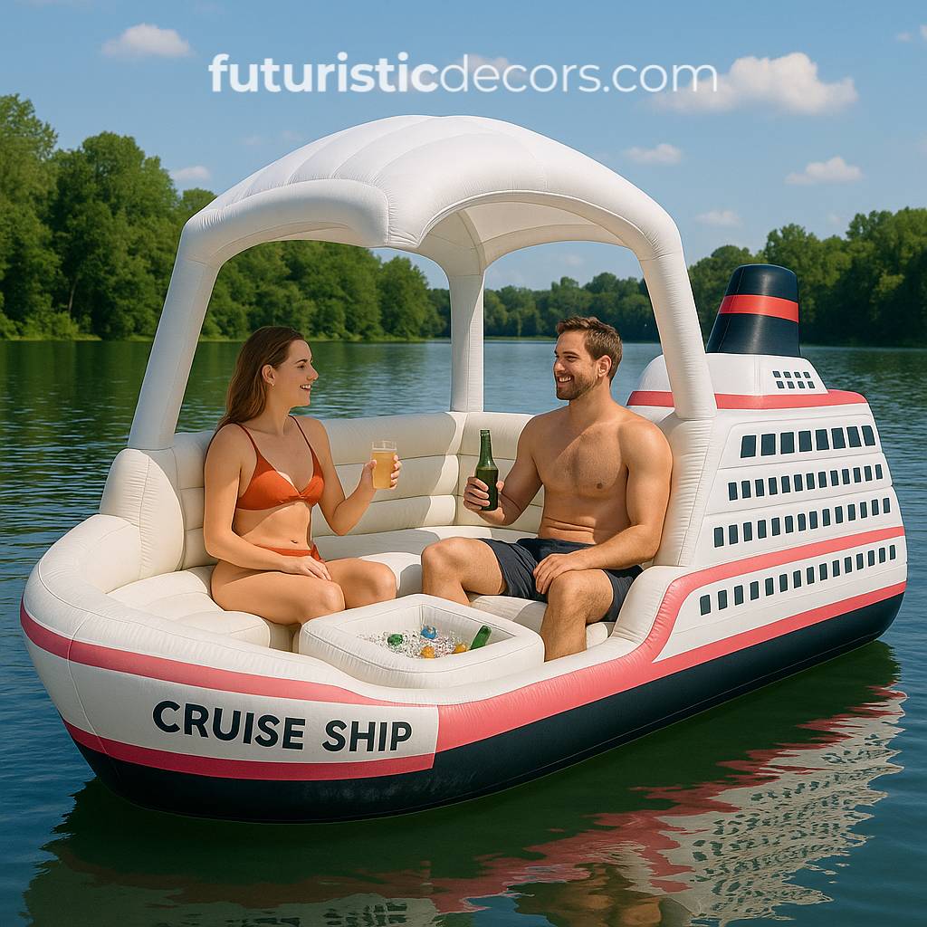 Inflatable Cruise Ship Lake Float