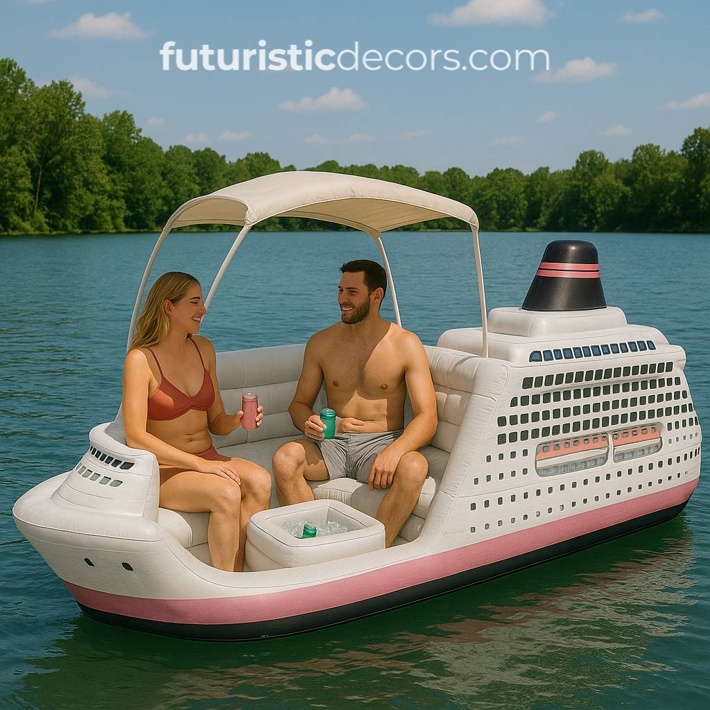Inflatable Cruise Ship Lake Float