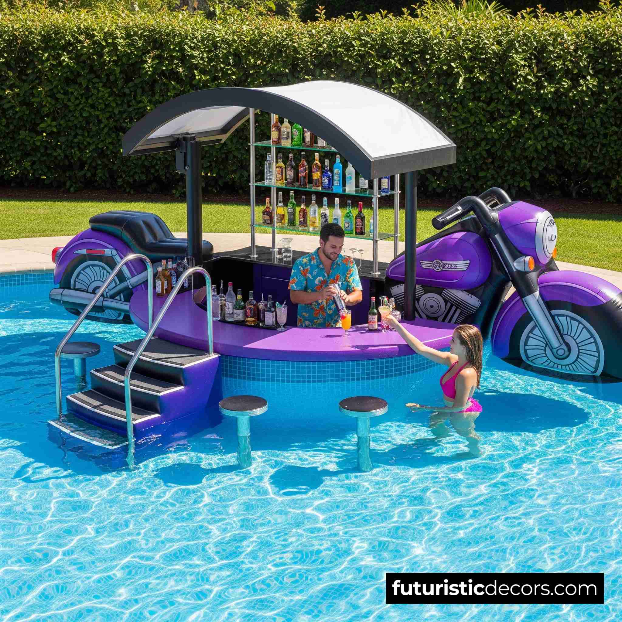 Inflatable Harley Pools