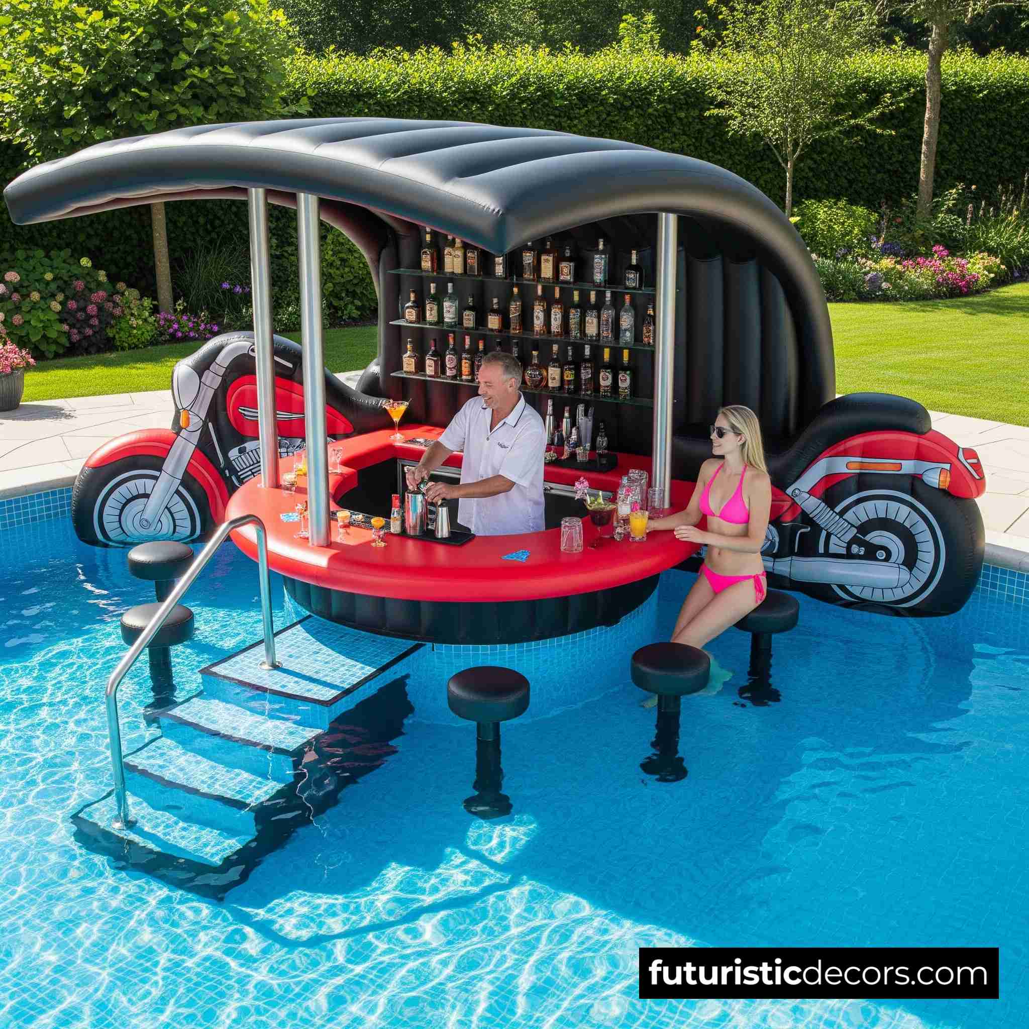 Inflatable Harley Pools