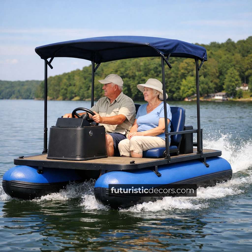 mini pontoon boats