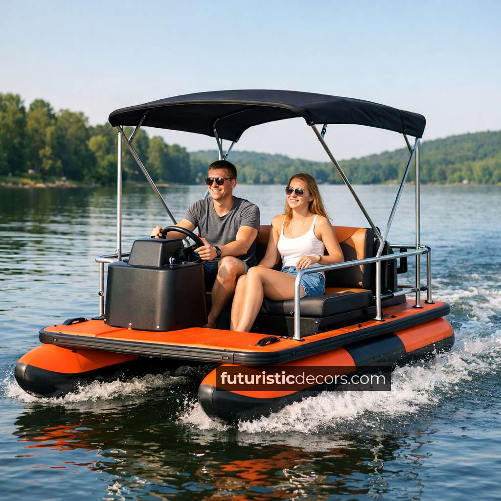 Mini Pontoon Boat