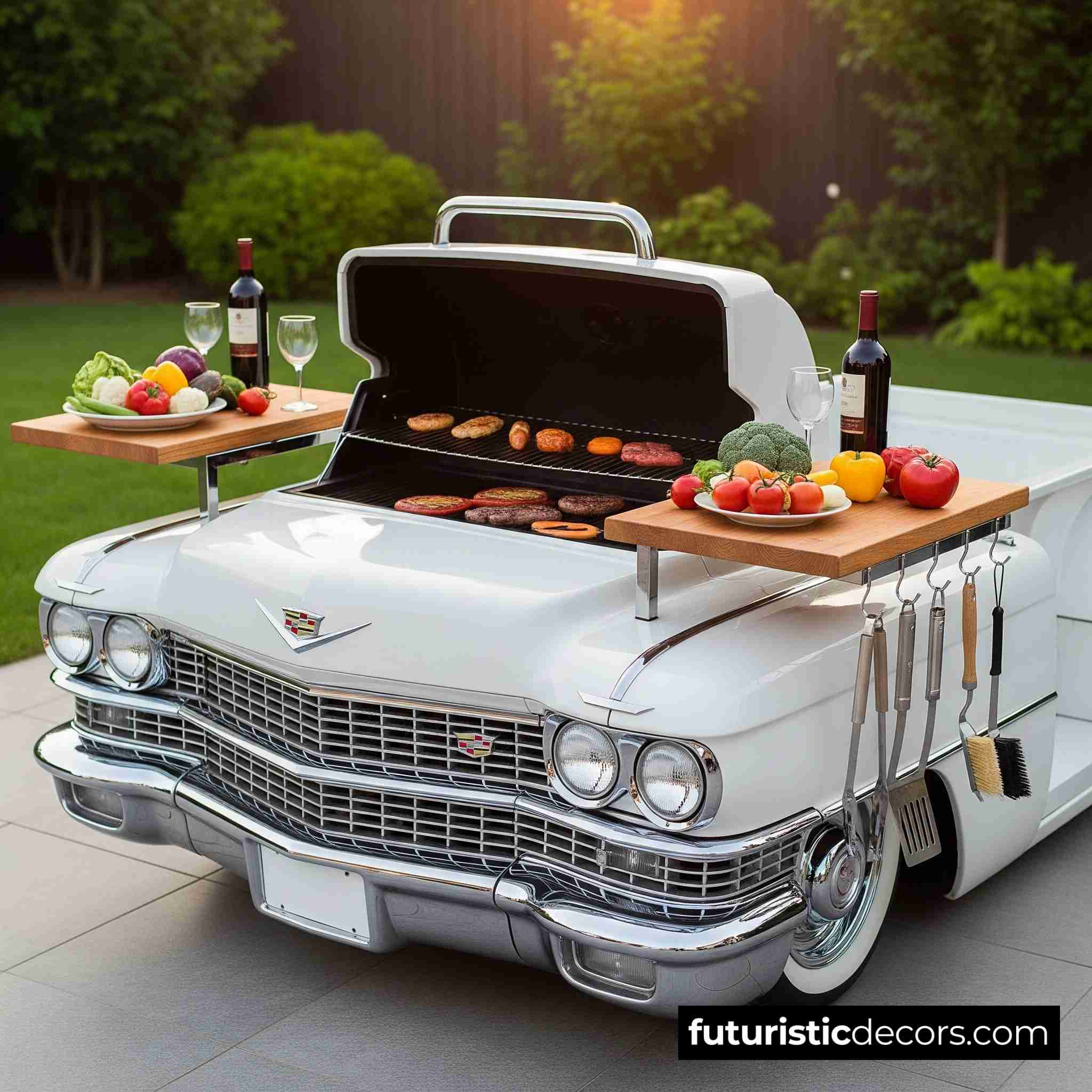 Pickup Truck BBQ Grill