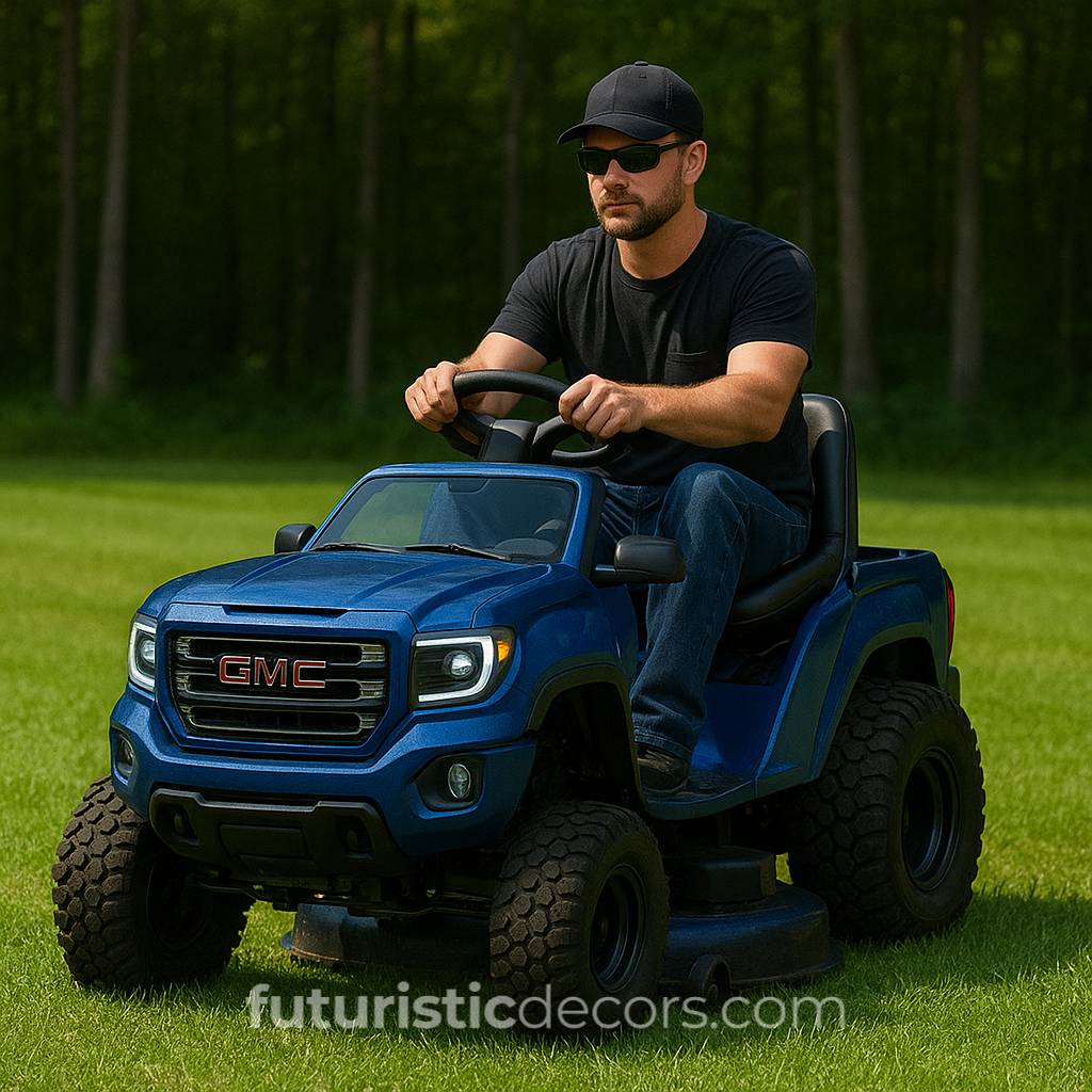 Pickup Truck Lawn Mower