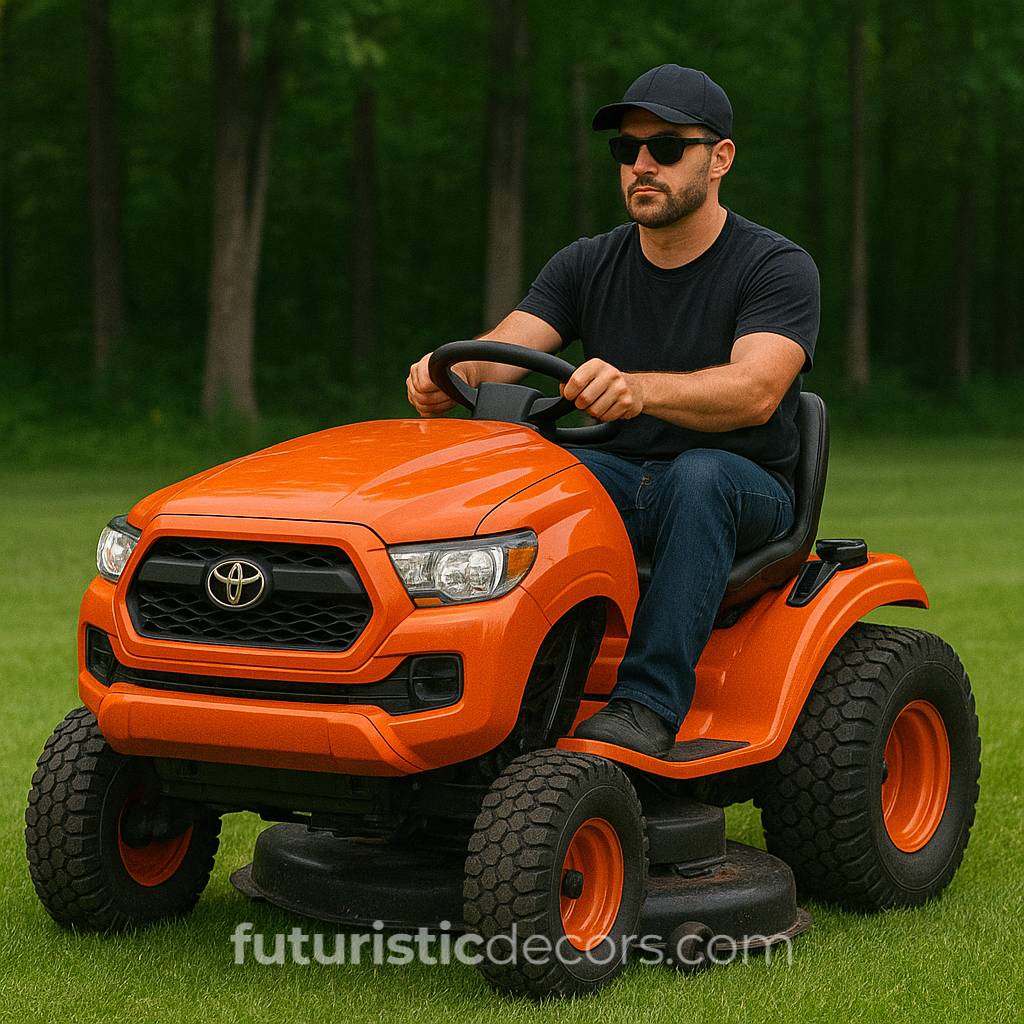 Pickup Truck Lawn Mower