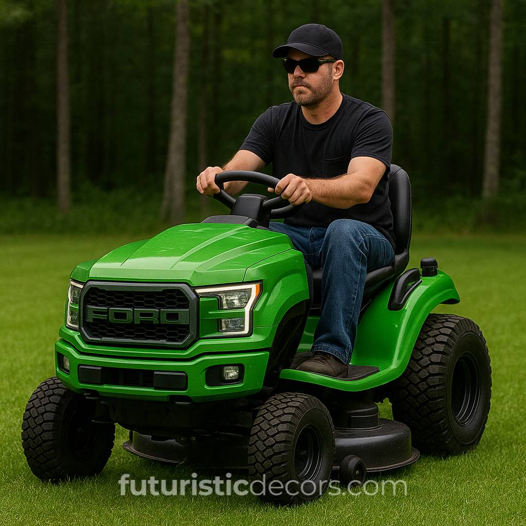 Pickup Truck Lawn Mower