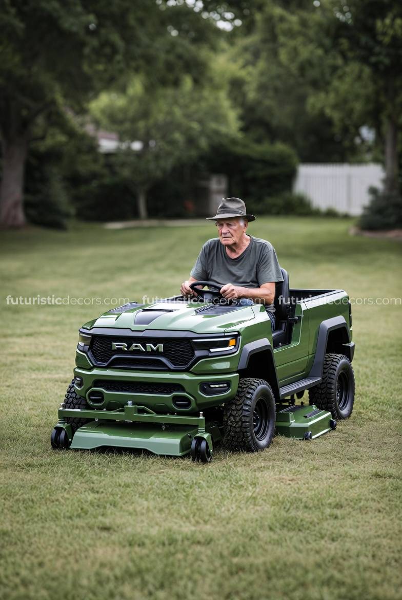 Pickup Truck Lawn Mowers