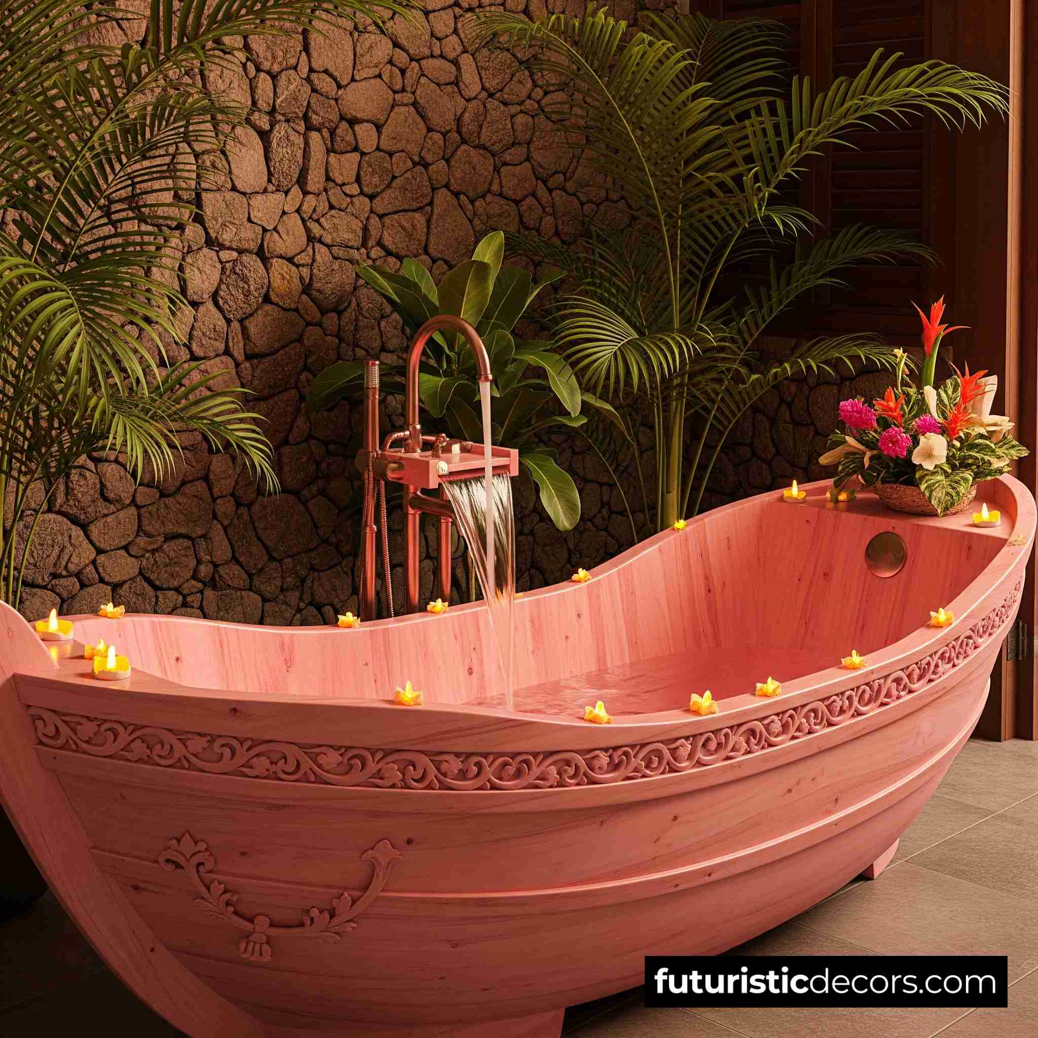 Ship shaped Bathtub