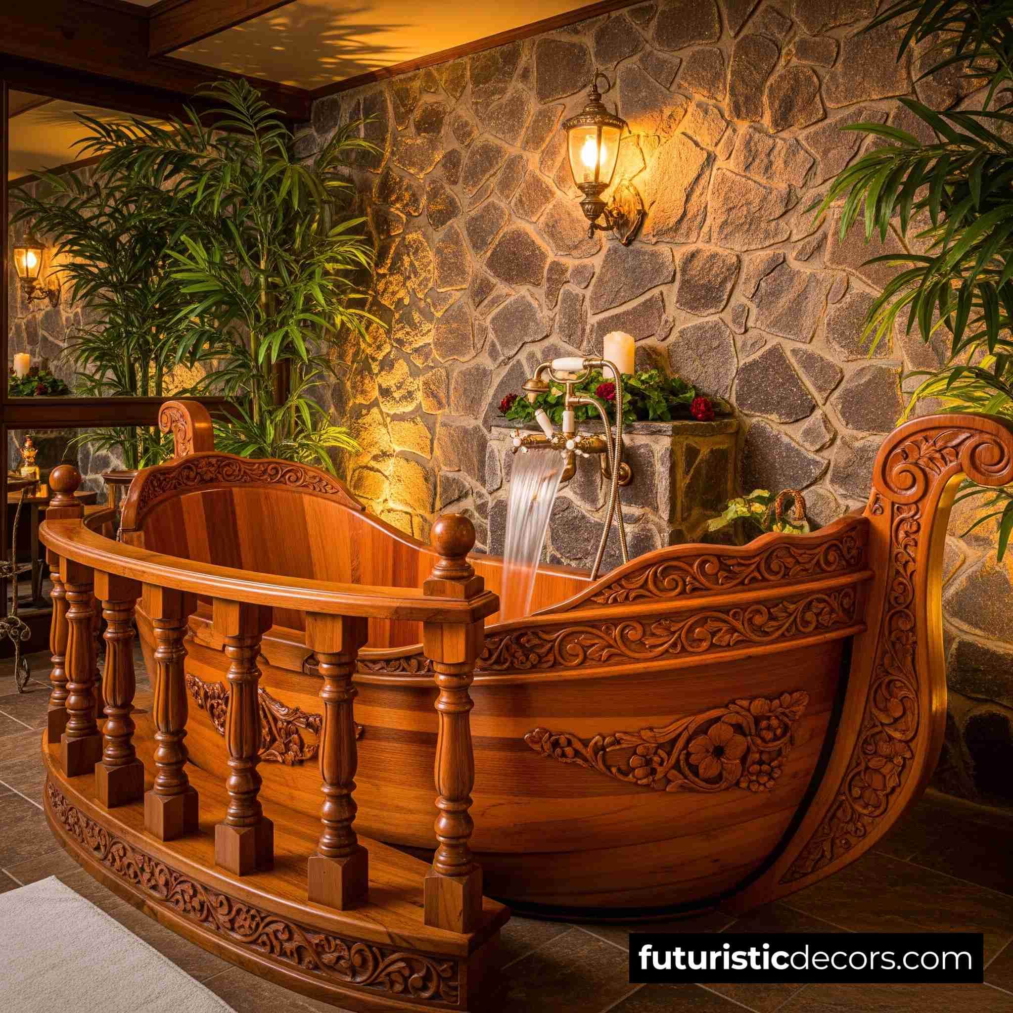 Ship shaped Bathtub