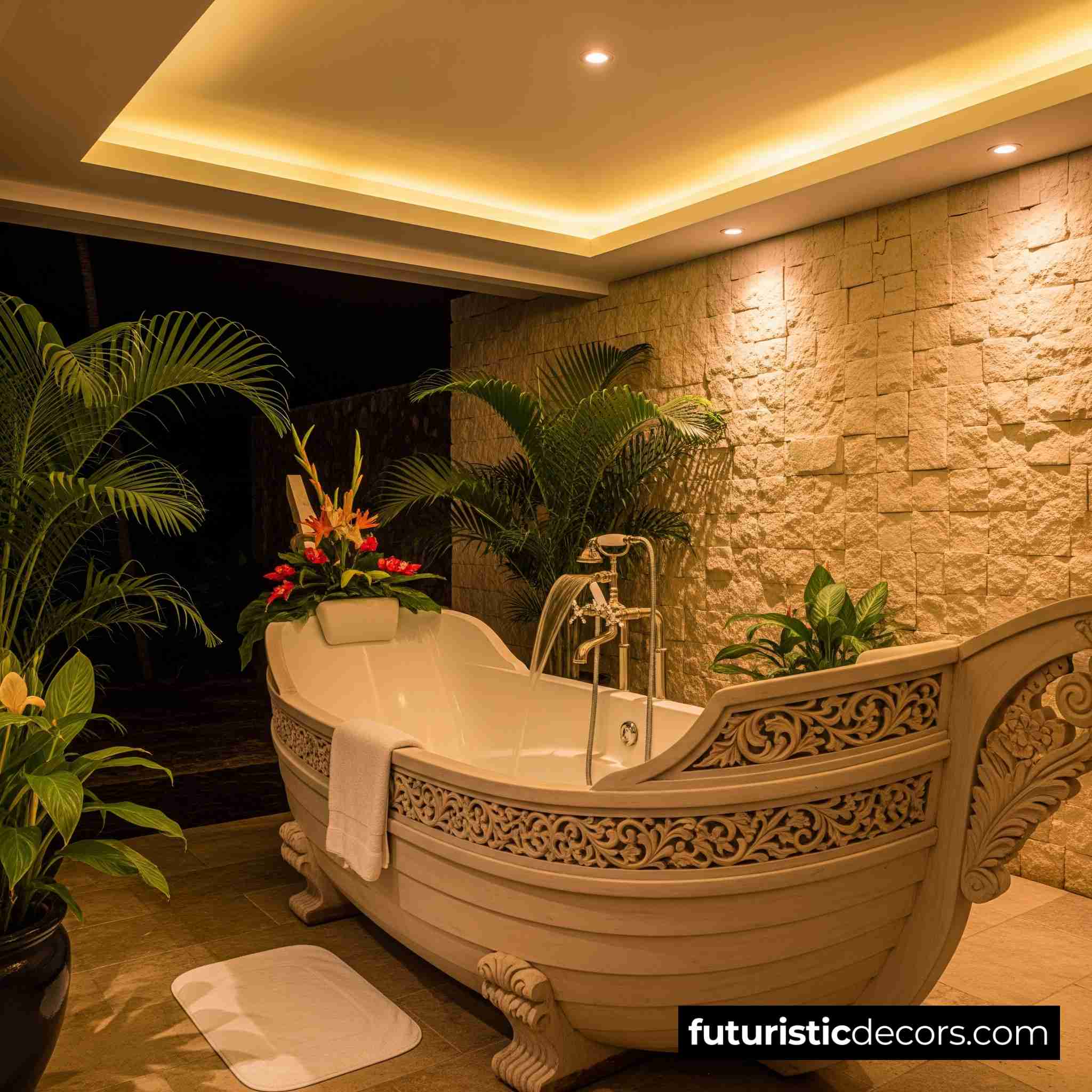 Ship shaped Bathtub