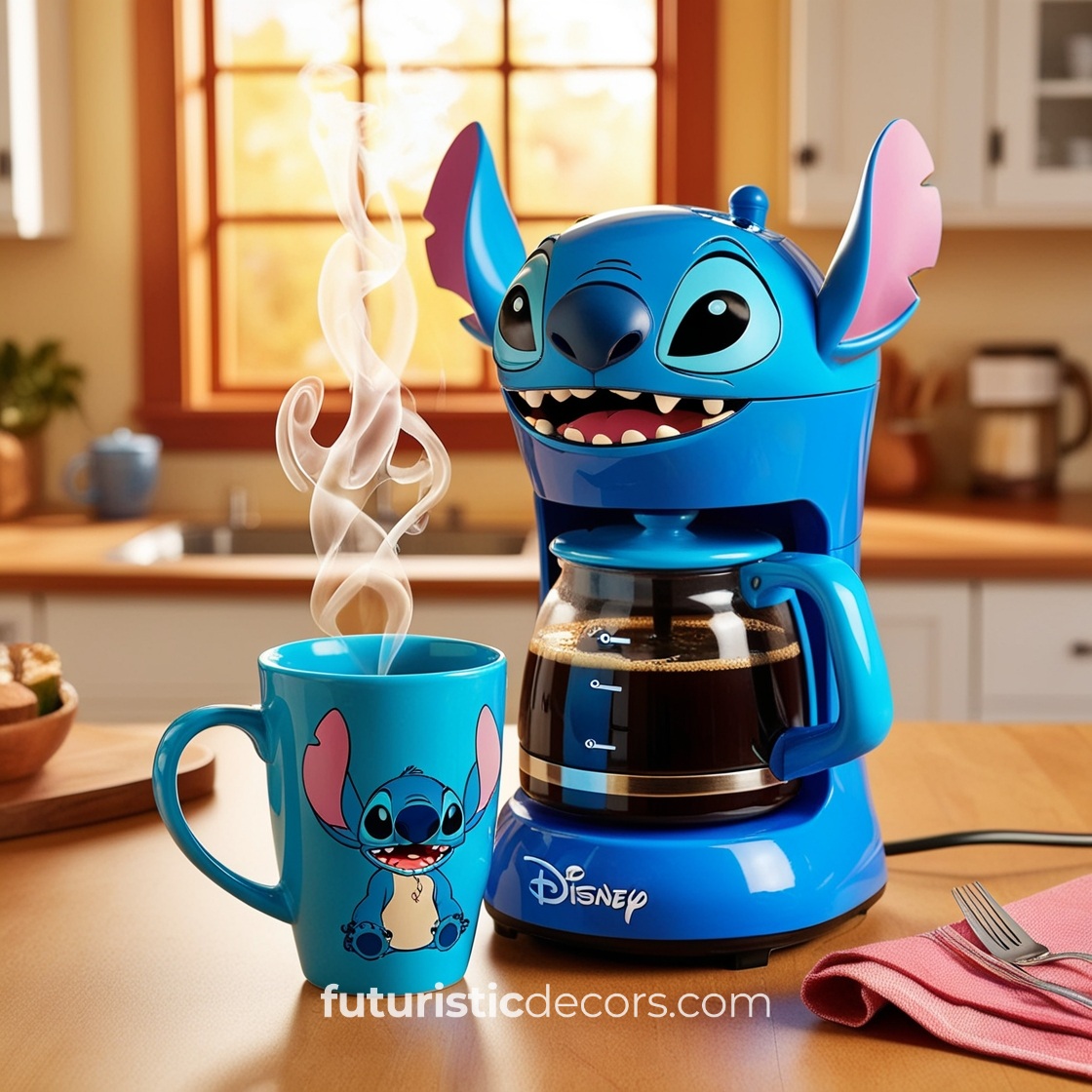 Stitch Coffee Pot